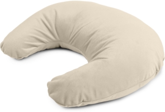 Amilian Stillkissen - Stillmond - Schwangerschaftskissen - Lagerungskissen, pregnancy pillow - Stillhörnchen - Seitenschläferkissen, mit abnehmbarem Bezug