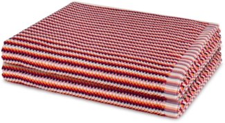 Möve Bliss 2 tlg. Frottier-Set - 2 X Duschtuch (67 X 140cm) - 500 - Rot / orange