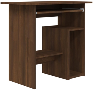 vidaXL Schreibtisch Braun Eichen-Optik 80x45x74 cm Holzwerkstoff 815479