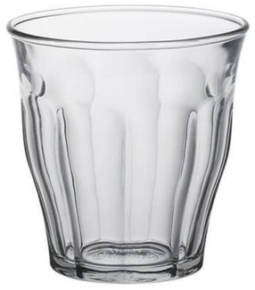 Duralex Glas Duralex Bistroglas Picardie 13 cl 6er Set, bruchsicheres Glas