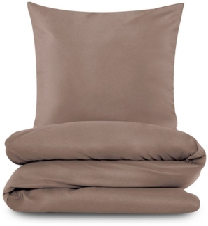 TRENDBUY24 Bettwäsche Bettwäsche Bettgarnitur 135x200 155x220 200x200 Mikrofaser 2tlg, Mikrofaser, 3 teilig, verdeckter Reißverschluss