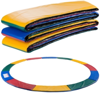 Arebos Trampolin-Randabdeckung Federschutz Ø427 cm, Randschutz, PVC und PE, Reißfest, Wetterfest, UV-resistente und wasserbeständige