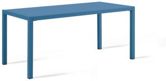 Tisch Quatris 160x80x75 cm blau