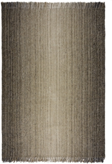 Kadima Design Luxus Handgewebter Teppich - Jute & Wolle Mix - "Weaver". Farbe: Grau, 160x230 cm