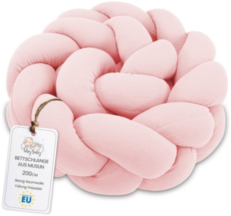 Totsy Baby Dekokissen Kuschelkissen Musselin Kinder Kissen Deko 200 cm - Flauschig Musselin