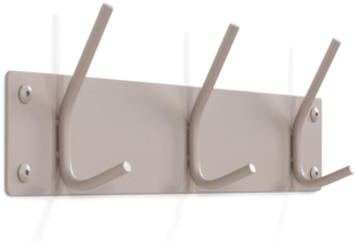 Spinder FUSION 3 Garderobe Stahl Skandinavisch Silky Taupe