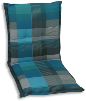 GO-DE Niederlehner-Auflage 100x50x7 cm Türkis Sitzkissen Sitzpolster Sitzauflage