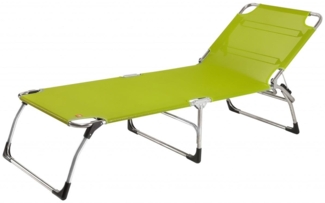 Dreibeinliege Amigo BIG aus Aluminium, Pistazie