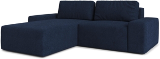 AX LIVING Sofa L Form Arkleton Ecksofa Modern Blau 260cm – Stil & Komfort L