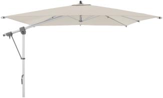 Doppler Sonnenschirm / Ampelschirm "Expert 300 x 300", natur, 300 x 300 cm