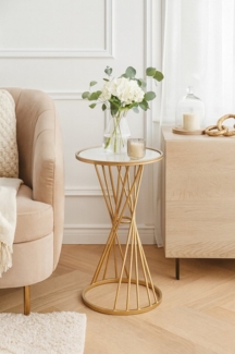 Beistelltisch "Chis" gold