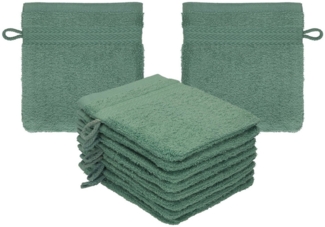 Betz Seiftuch 10-tlg. Waschhandschuhe-Set PREMIUM 100% Baumwolle 16x21 cm