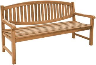 Gartenbank Bergamo Teak Massivholz 180 cm