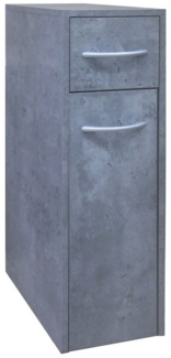 HTI-Living Midischrank Mehrzweckschrank schmal Thekla Beton (Stück, 1-St, 1 Schrank) Nischenschrank für Küche und Bad