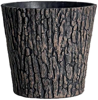 PROREGAL® Blumentopf Blumentopf GDA Holz-effekt 839, 37,5x30 cm, Baumstamm