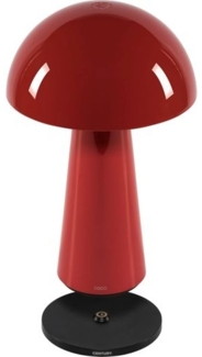 Century LED Tischlampe COCO rot 1,5W 2700K 100 Lumen Dimm. IP44