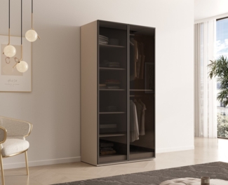 MOEBLO Drehtürenschrank MINEWRA ANTISOL (Kleiderschrank 2/4/6 türig Schrank Garderobe, Schlafzimmer, Drehtürenschrank, Falttürenschrank, Schrank mit Einlegeböden und Kleiderstange) (BxHxT): 101/202/303x200x49 cm