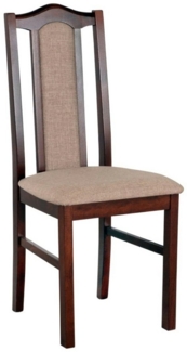 MOEBLO Stuhl BESO 02 (Polsterstühle, Holzstühle, Esszimmerstühle, Massivholz - mit gepolstertem Sitz - Elegantes Design für modernes und klassisches Interieur), (BxHxT): 43 x 97 x 40 cm