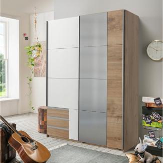 Schwebetürenschrank Emden Kleiderschrank mit Spiegel Ausführung wählbar