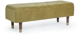 Bizzotto Bank Kira aus Samt, Olive