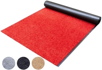 Primaflor-Ideen in Textil Läufer Schmutzfangläufer CLEAN, Made in Belgium, rechteckig, Höhe: 9 mm, Schmutzfangmatte, Uni Farben, strapazierfähig, rutschhemmend, waschbar