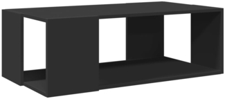 vidaXL Couchtisch Schwarz 89,5x48x30 cm Holzwerkstoff 848151