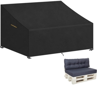 Abdeckung Palettenmöbel Bank Kissen Sofa 130x95x80/40cm Wasserdicht UV-Schutz
