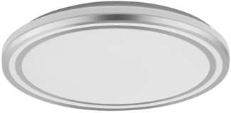 Osram LED Deckenleuchte Orbis Helman 29,5 cm 16W weiß und silber