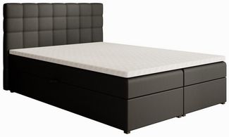 Beautysofa Boxspringbett TOPIQ mit Bettkasten (Bett für Schlafzimmer), mit 2x Bettkästen, Federkernmatratze