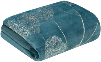 Decke GINKO2 150x200 blau