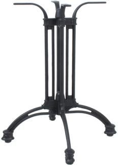 Tischgestell >Morena< in Schwarz aus Aluminium - 70cm (H)