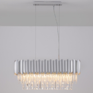 Nova Luce 9824076 MAGNOLIA Pendelleuchte 5-flammig Chrom E14