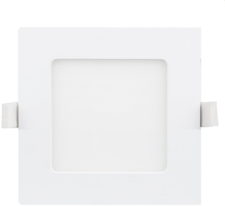 Heitronic 501380 LED Einbauleuchte Le Mans eckig weiss 115x115x32mm