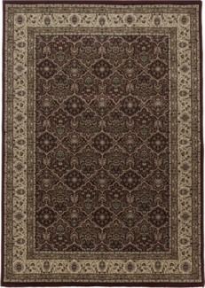 Teppium Teppich Orientalisch Design, Rechteckig, Höhe: 9 mm, Orient Teppich Wohnzimmer Orientalisch Design Kurzflor Pflegeleicht