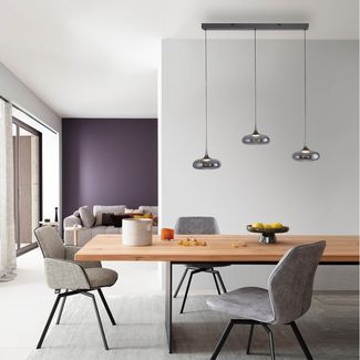 SCHÖNER WOHNEN-Kollektion LED Pendelleuchte POSH, Dimmfunktion, LED fest integriert, Warmweiß, SCHÖNER WOHNEN Kollektion, SimplyDim, Memoryfunktion, Comfort-Lift