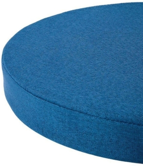 Coonoor Stuhlkissen Rund Sitzkissen Stuhlkissen Leinen Sitzpolster Abnehmbares Memory, Schaum Runde Sitzauflage für Stuhl Küche Esszimmer Garten Büro