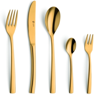 Paul Wirths SWING Besteckset 30-teilig PVD gold hochglanzpoliert