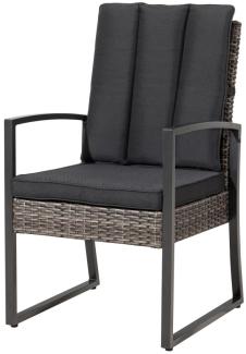 Primaster Dining Lounge Sessel Toro Stuhl Garten Möbel Garnitur Alu Kissen