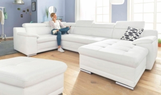 sit&more Wohnlandschaft Top Andiamo U-Form, mit Kopfteilverstellung, wahlweise mit Bettfunktion