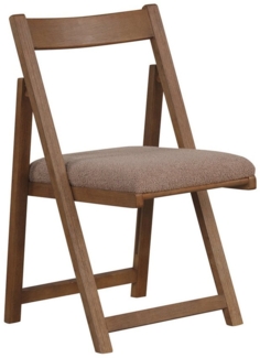 COSTWAY Klappstuhl, 2er Set, bis 150kg, klappbare Küchenstühle für Esszimmer