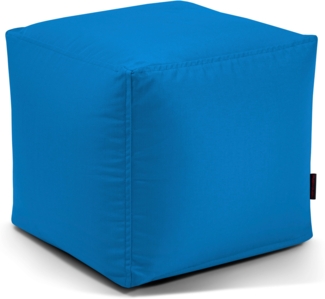 Sitzsack ‘Pouf Up!‘, Bezugstoff - Colorin, 100% Olefin, Azure, 40x45x45 cm cm.