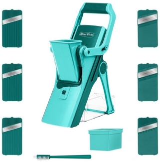 Genius Gemüseschneider Nicer Dicer Mando 12tlg. Gemüsehobel Gemüse Schneider 6678