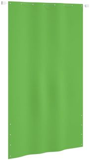 Balkon-Sichtschutz, Windschutz Hellgrün 140x240 cm Oxford-Gewebe
