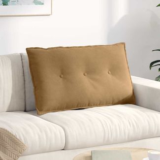 vidaXL Rückenkissen Braun 80 x 50 cm Cordstoff 42014726