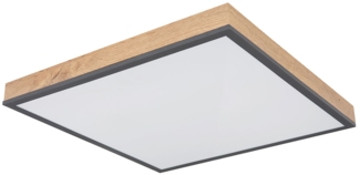 LED Aufbau Panel, Holz-Optik, 1500 Lumen, warmweiß, L 45 cm