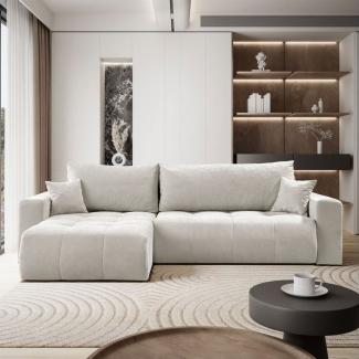 Lookway Ecksofa CLOUD mit Bettfunktion und Bettkasten, mit Bettfunktion und Bettkasten