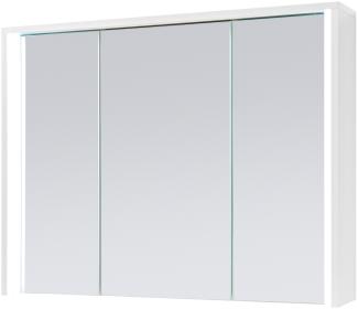 Spiegelschrank >Kirkja< in Weiß - 86x68x17,5cm (BxHxT)