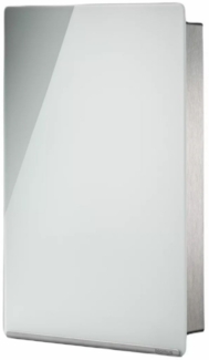 Blomus VELIO 65370 Schlüsselkasten Glasmagnettafel Hochformat B20cm H30cm
