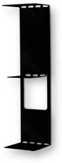 Radius Design - Booksbaum Wandregal vertikal : Schwarz, 60 x 15 x 15 cm