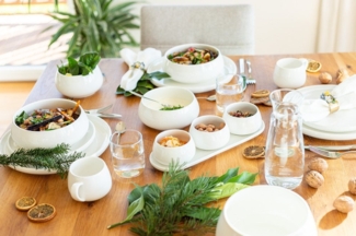 MÄSER Becher Taya, 4-tlg, Porzellan